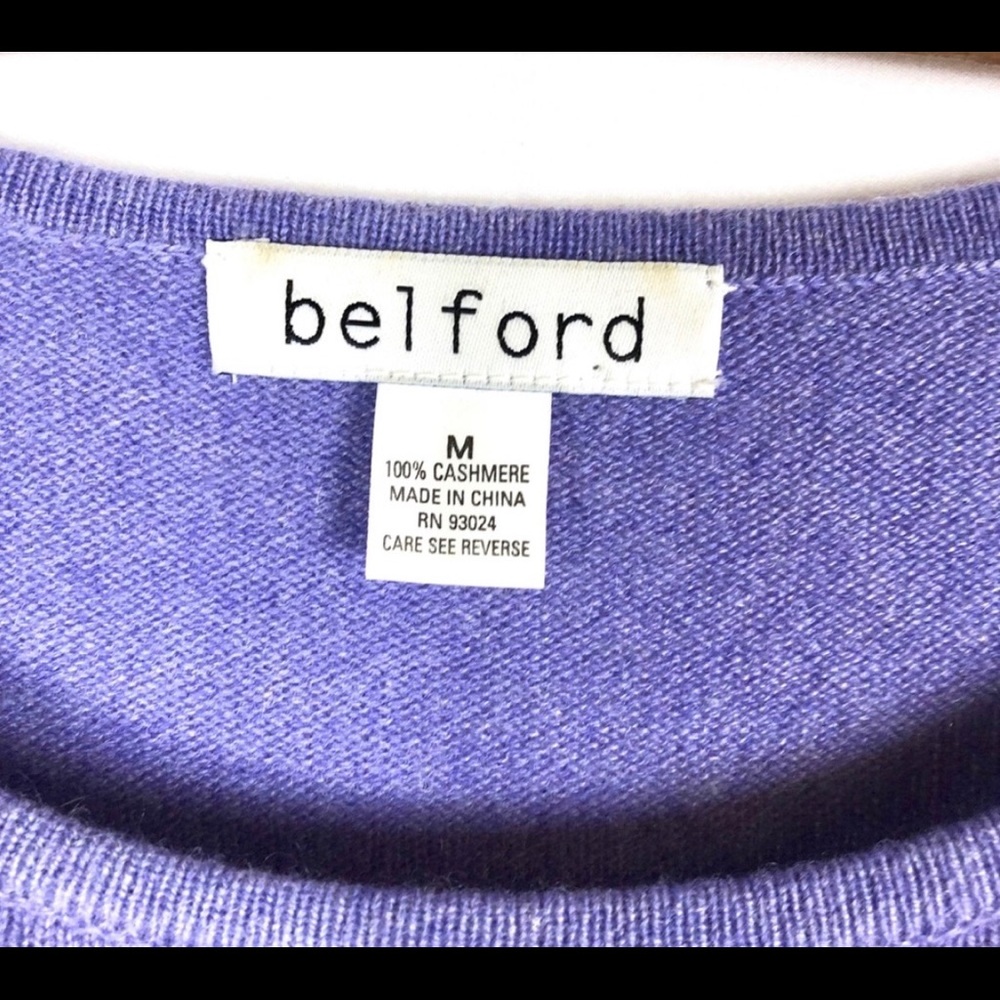 ⚜️ 💯% CASHMERE SWEATER⚜️ - Picture 3 of 5